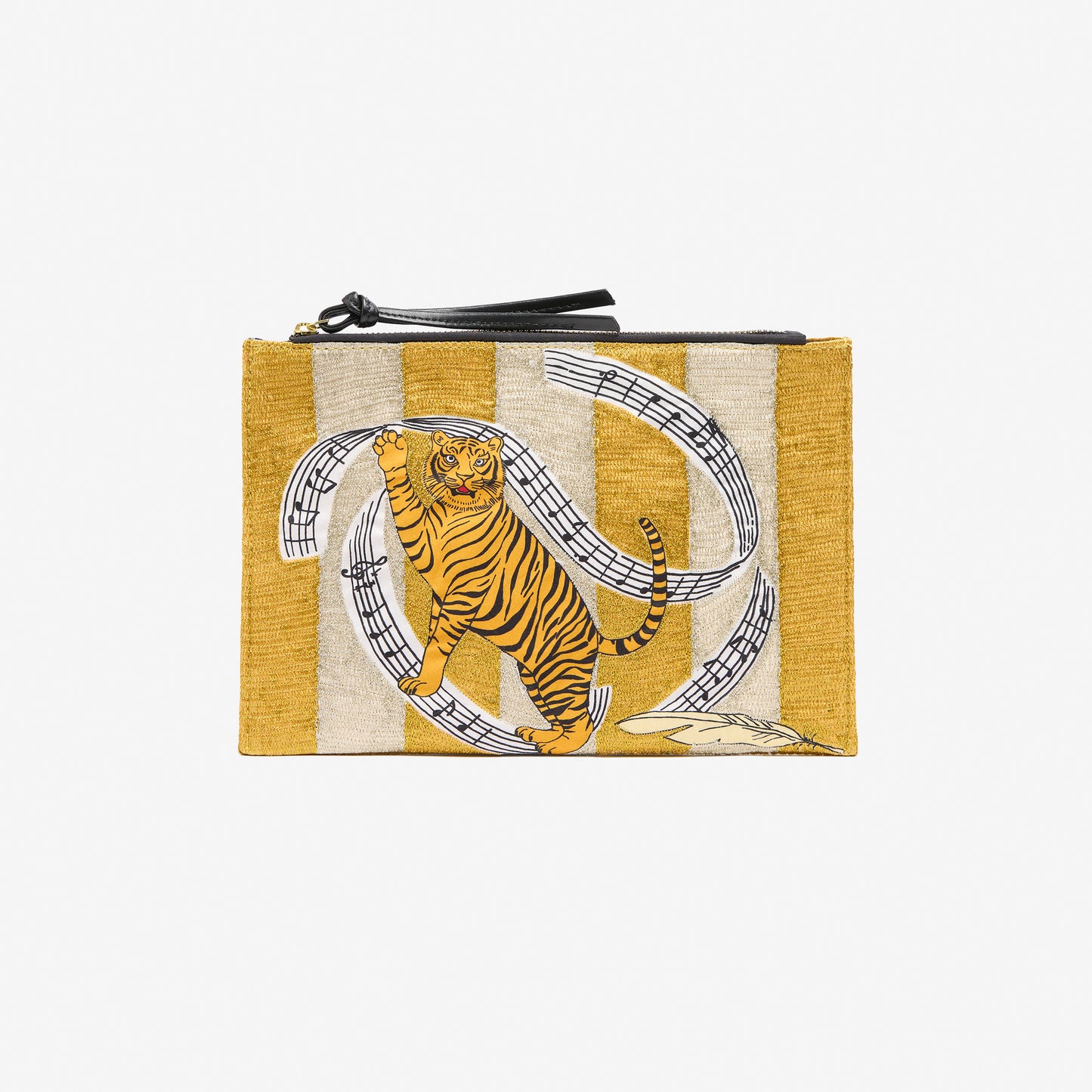Pochette Ricamata - Le Musicien - Beige
