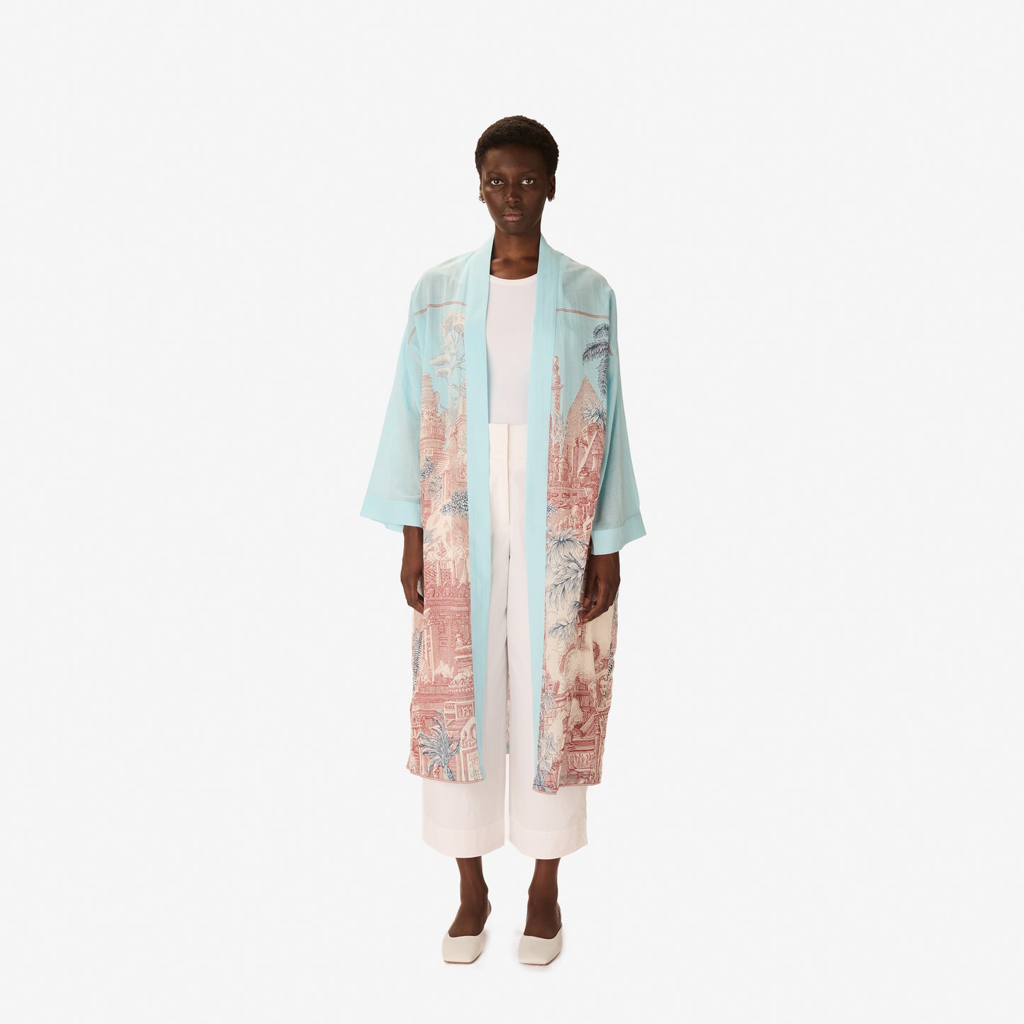 Kimono - Piranesi - Türkisblau