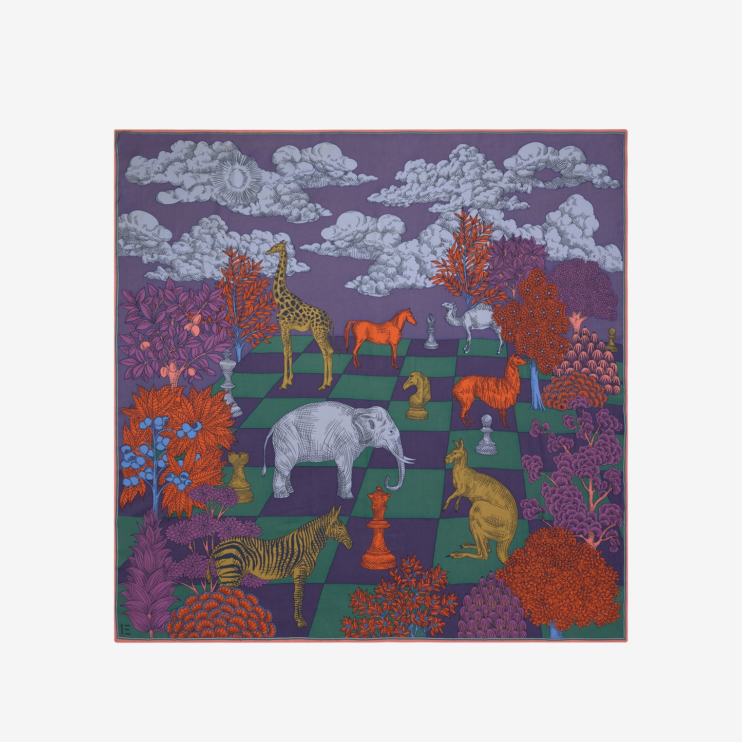 Square 130 - Magnus - Dark Green