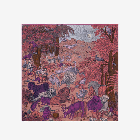Square 100 - Reve - Fuchsia