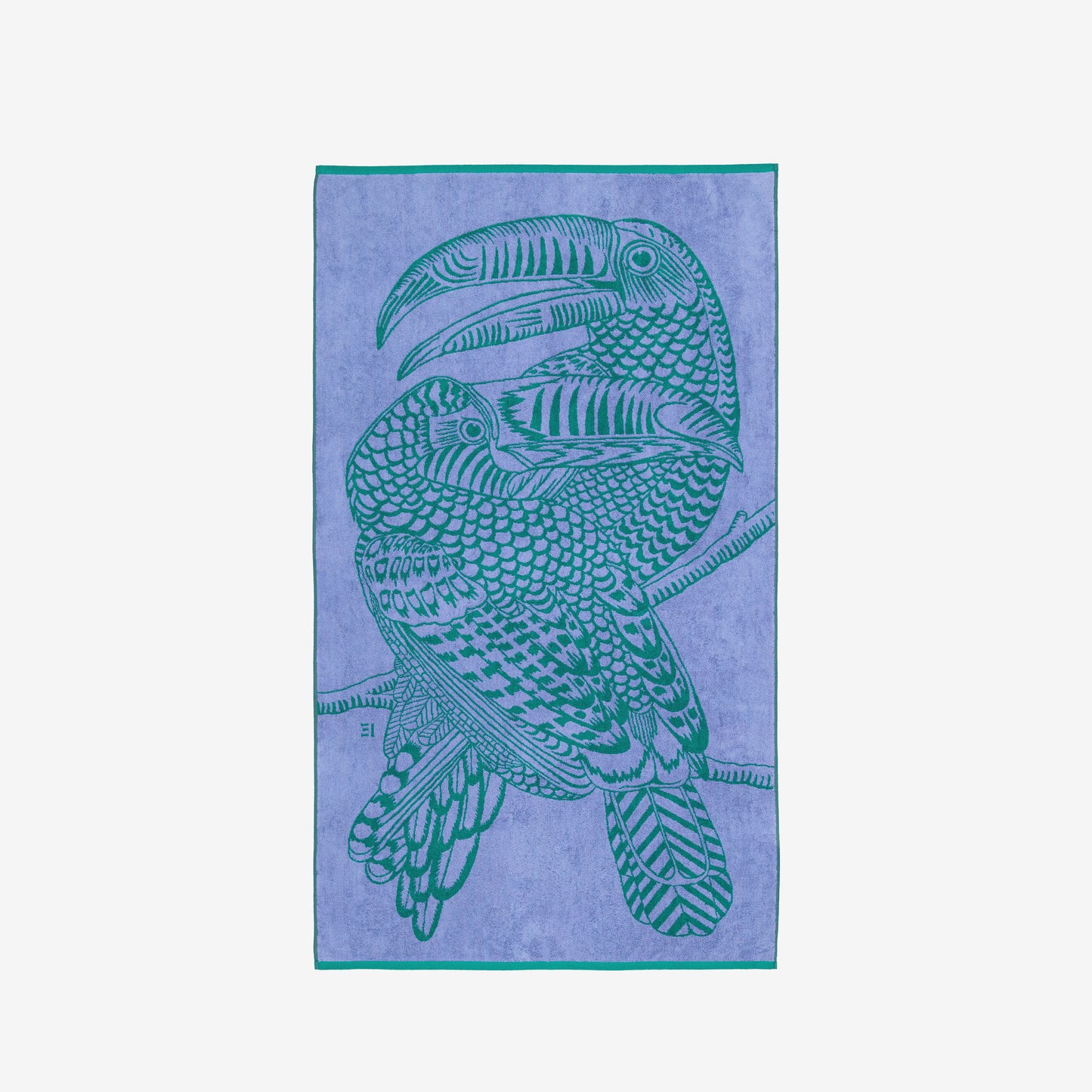 Strandtuch - Toucan- Lavendel