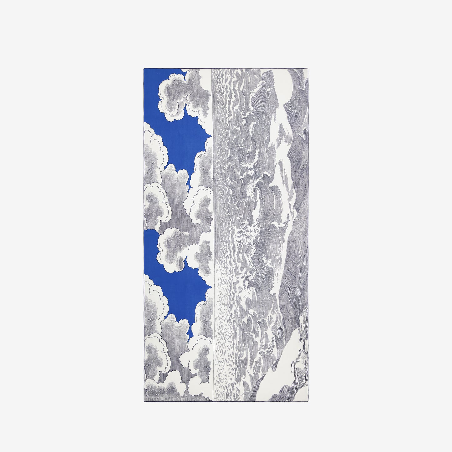 Schal 100 - Oceanique - Marineblau