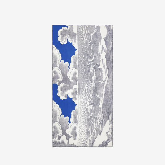 Schal 100 - Oceanique - Marineblau