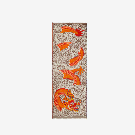 Schal 70 - Dragon - Orange