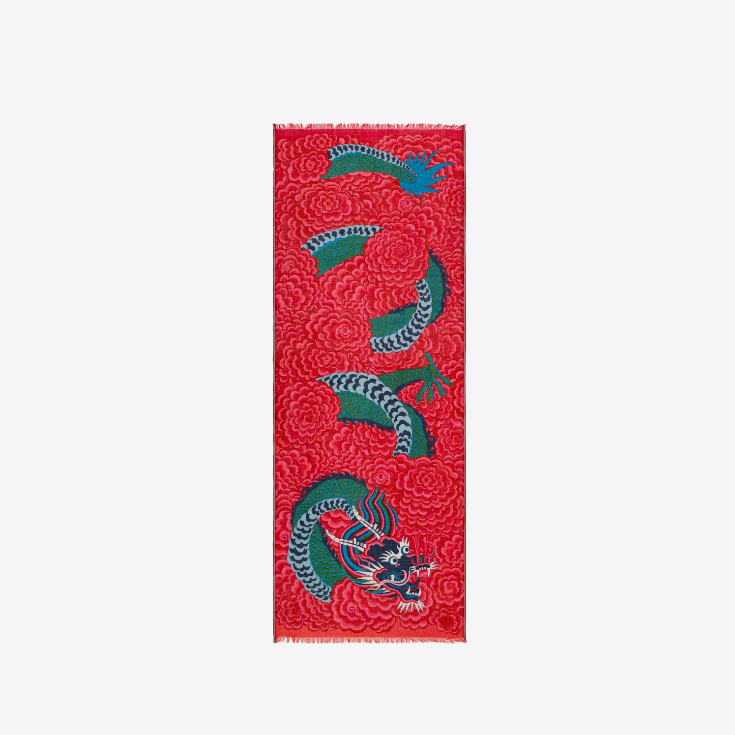 Scarf 70 - Dragon - Fuchsia