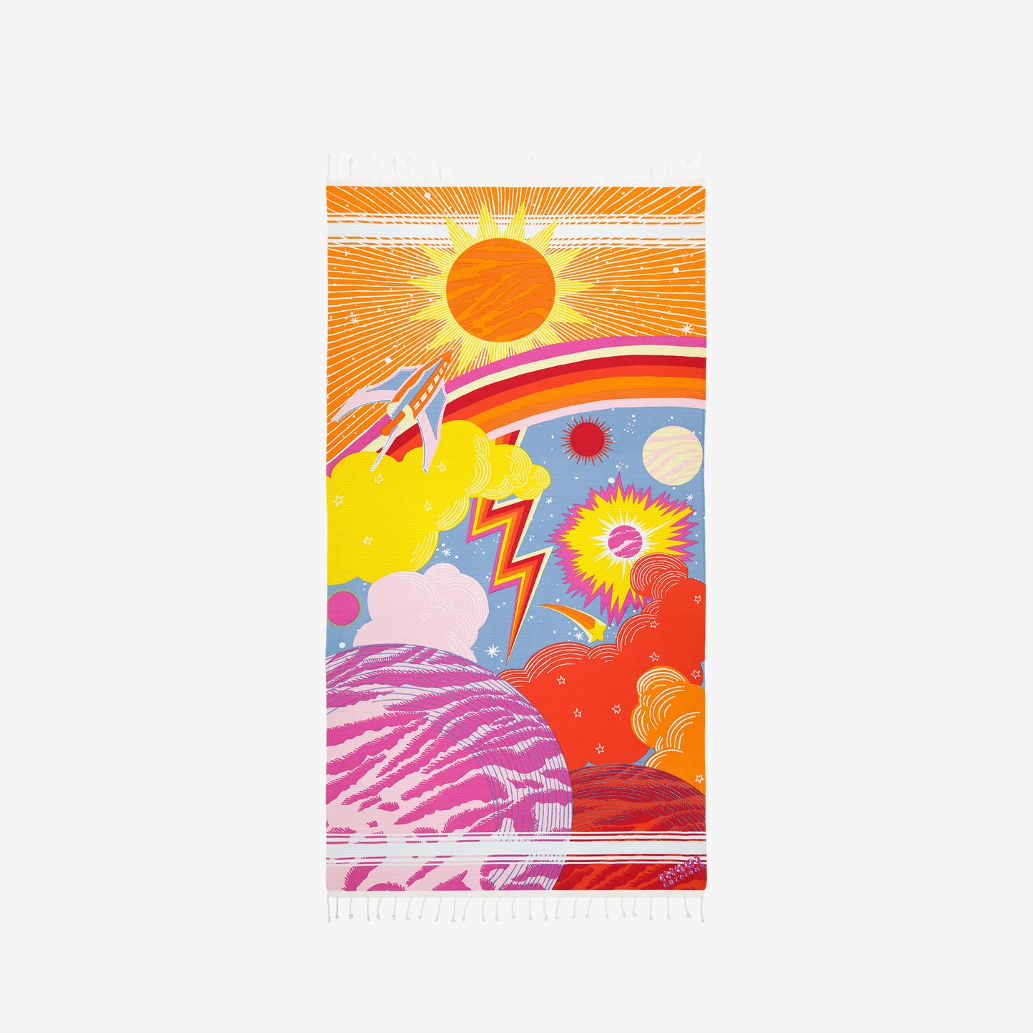 Telo Fouta 100 - Boom - Arancione