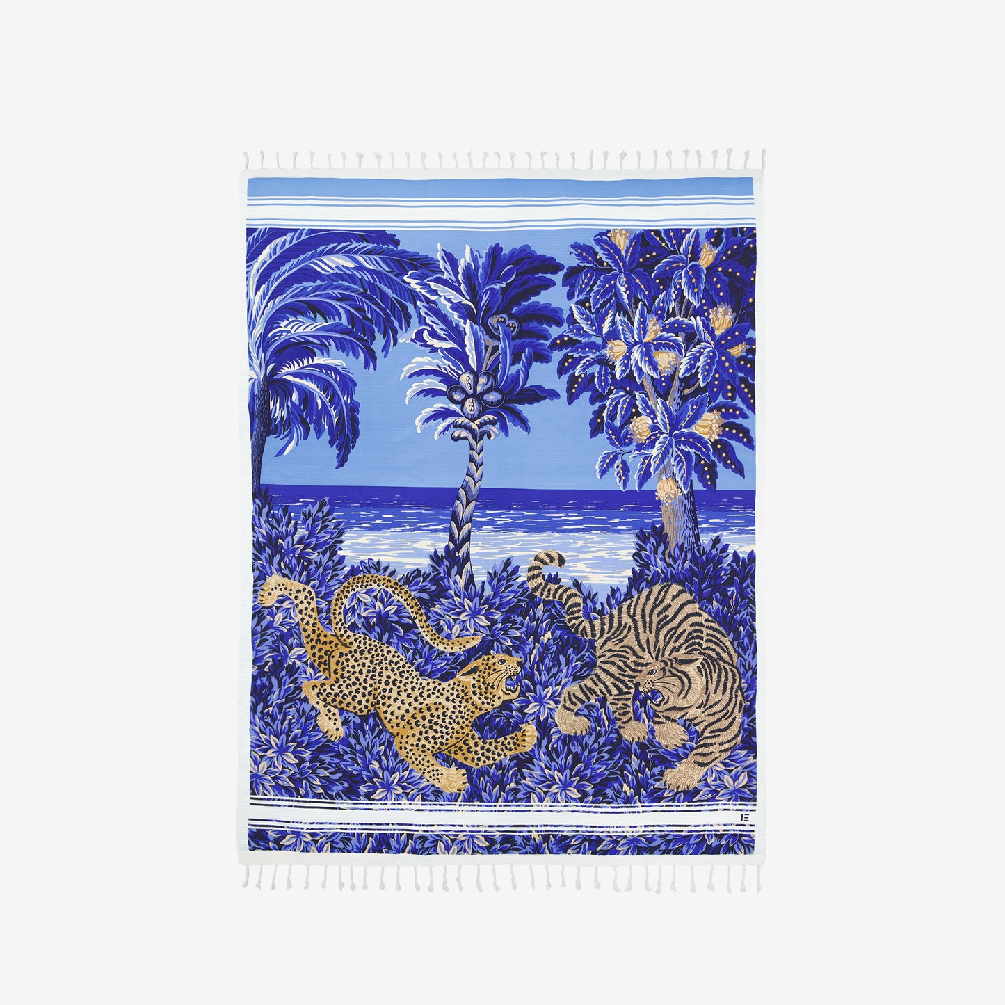 Fouta Handtuch 140 - Chatou - Blau