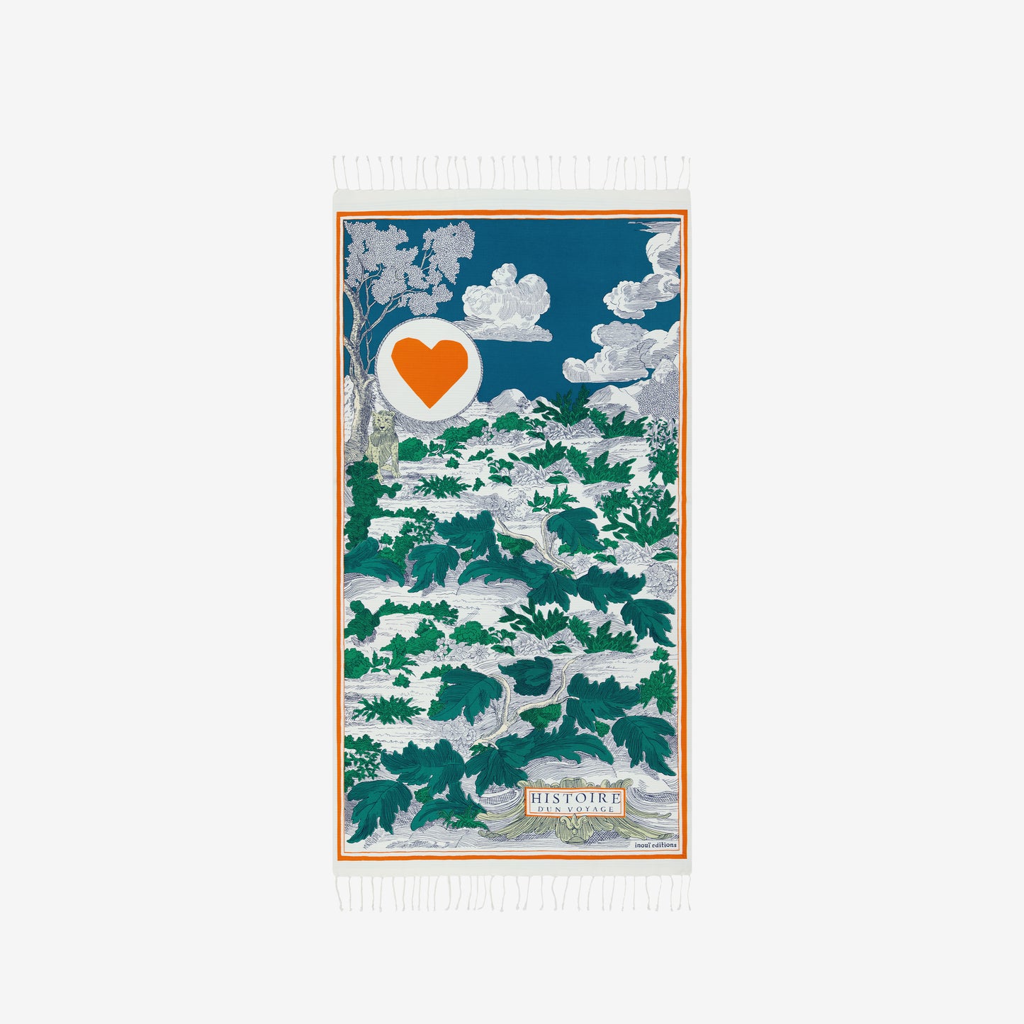 Fouta Towel 100 - Histoire - Green