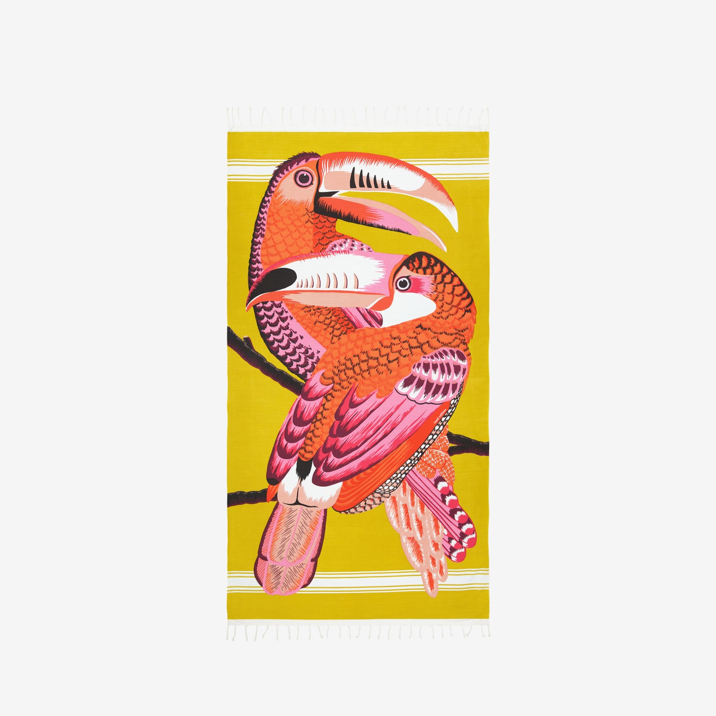 Fouta Handtuch 100 - Toucan - Gelb
