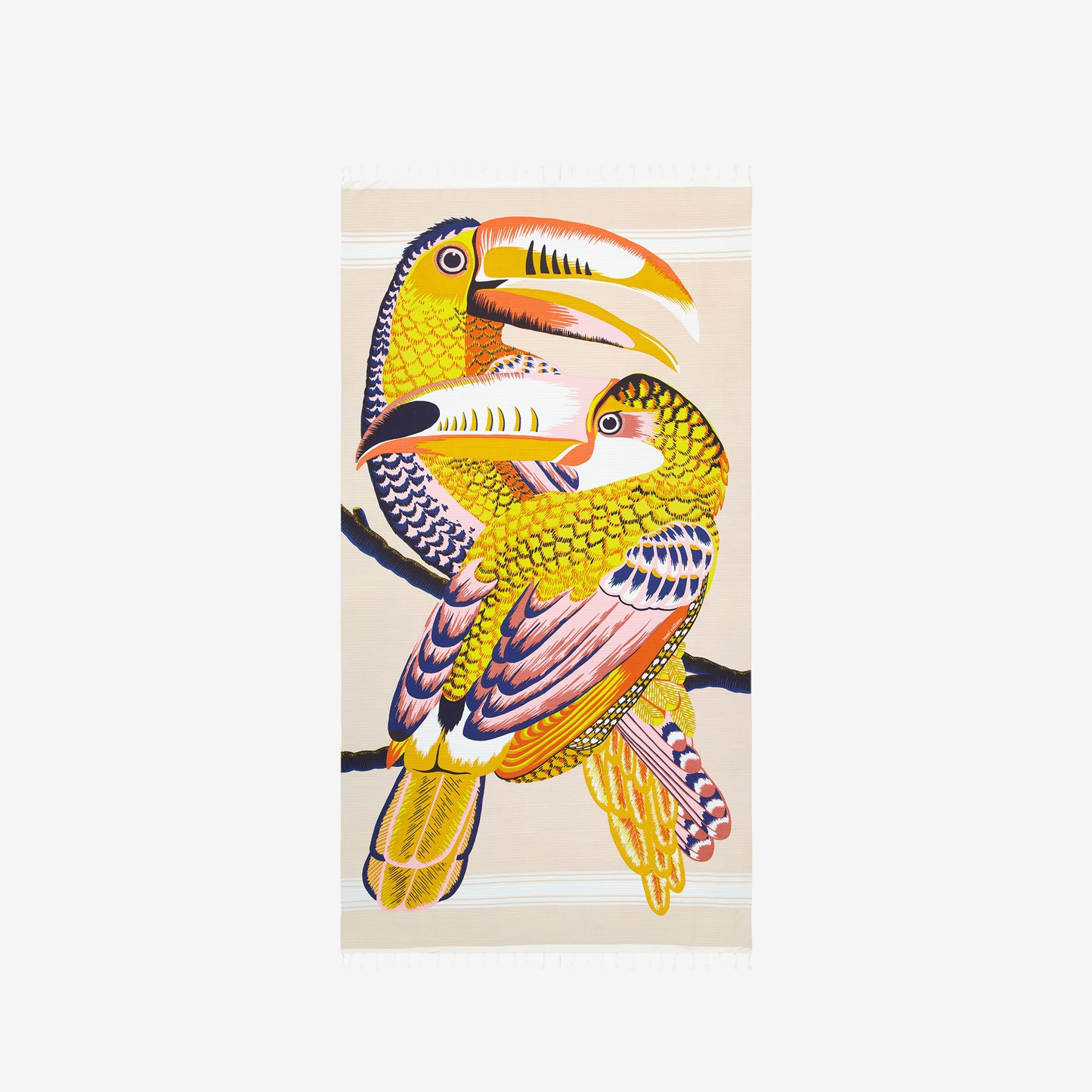 Fouta Handtuch 100 - Toucan - Nude