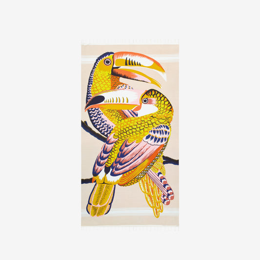 Fouta Towel 100 - Toucan - Nude