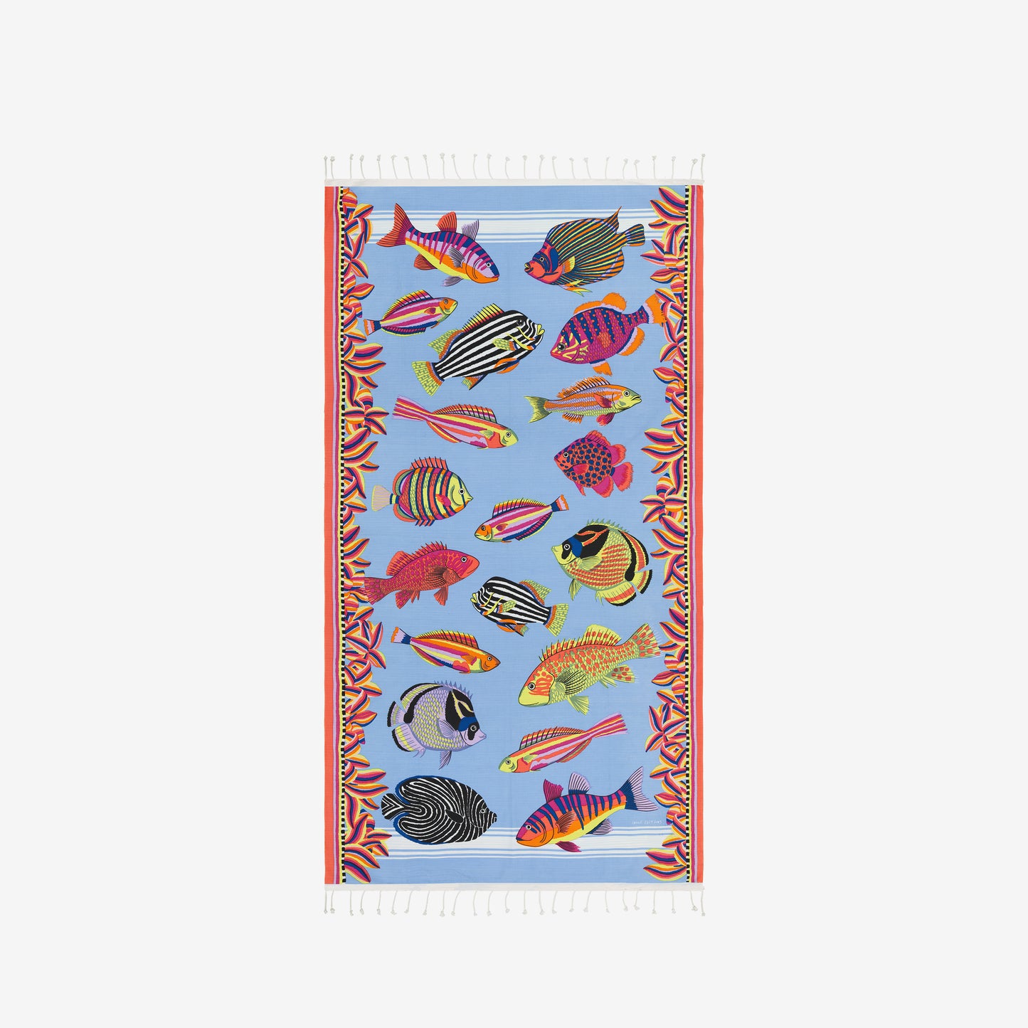 Fouta Towel 100 - Tuba - Light Blue