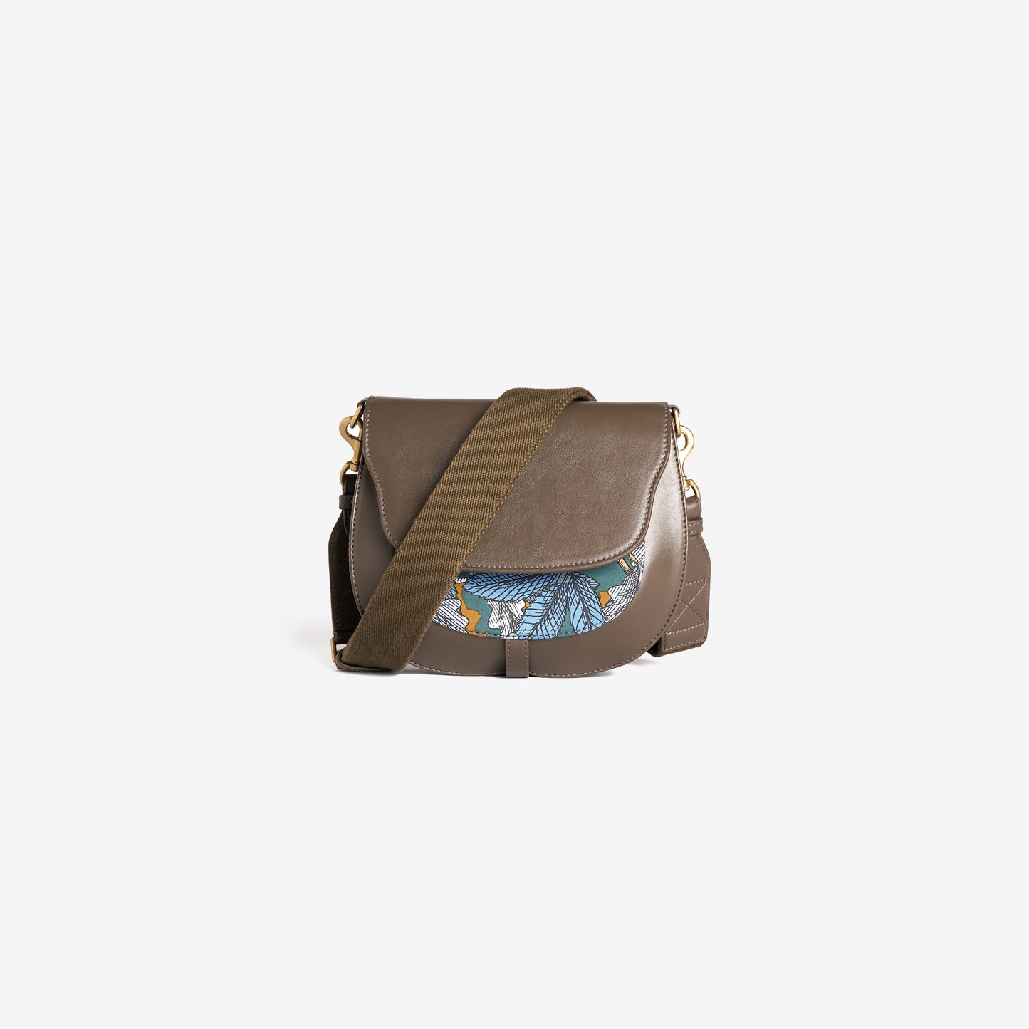 Borsa a tracolla - Archimede - Kaki
