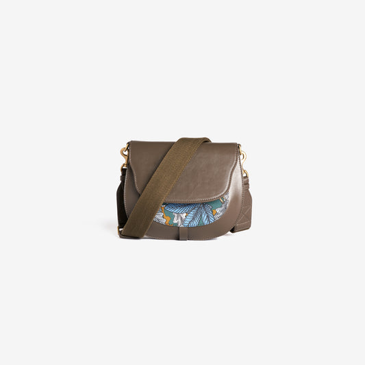 Borsa a tracolla - Archimede - Kaki