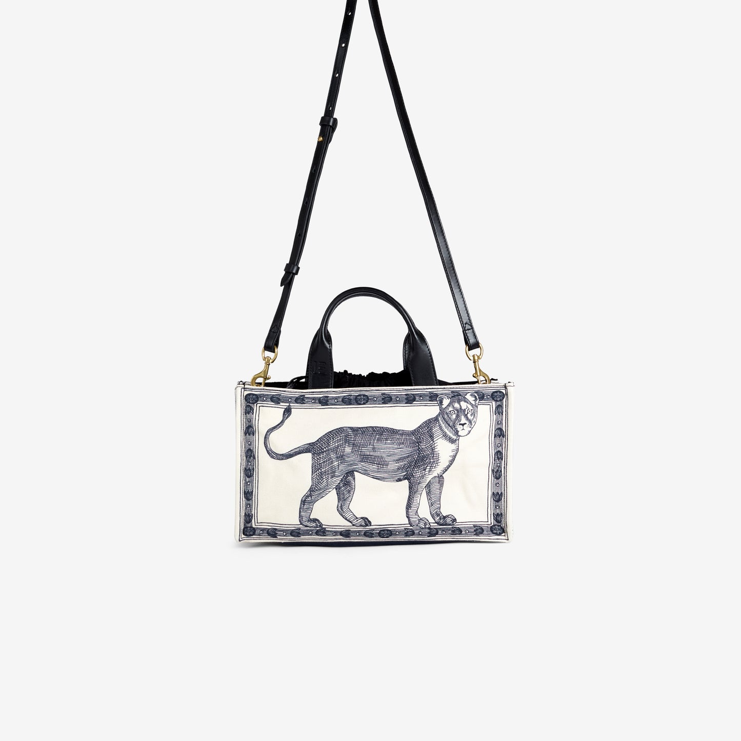 Baguette Tasche - Barocco - Schwarz