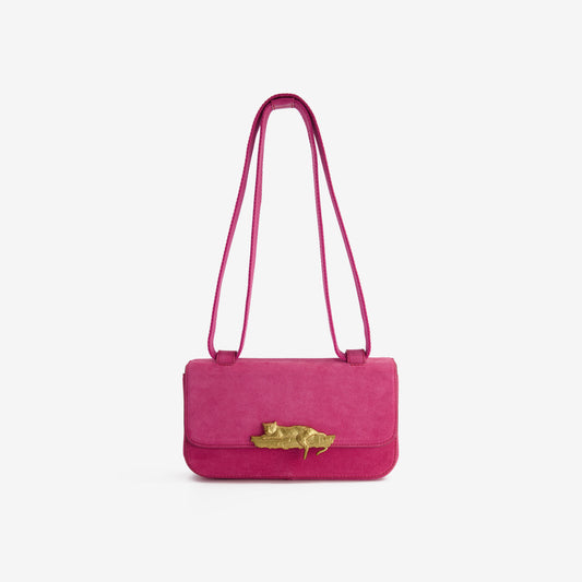 Baguette Nico Tasche - Fuchsia