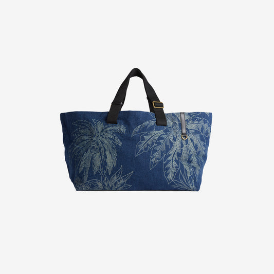 Carrier Strap Bag - Robinson Denim - Blue