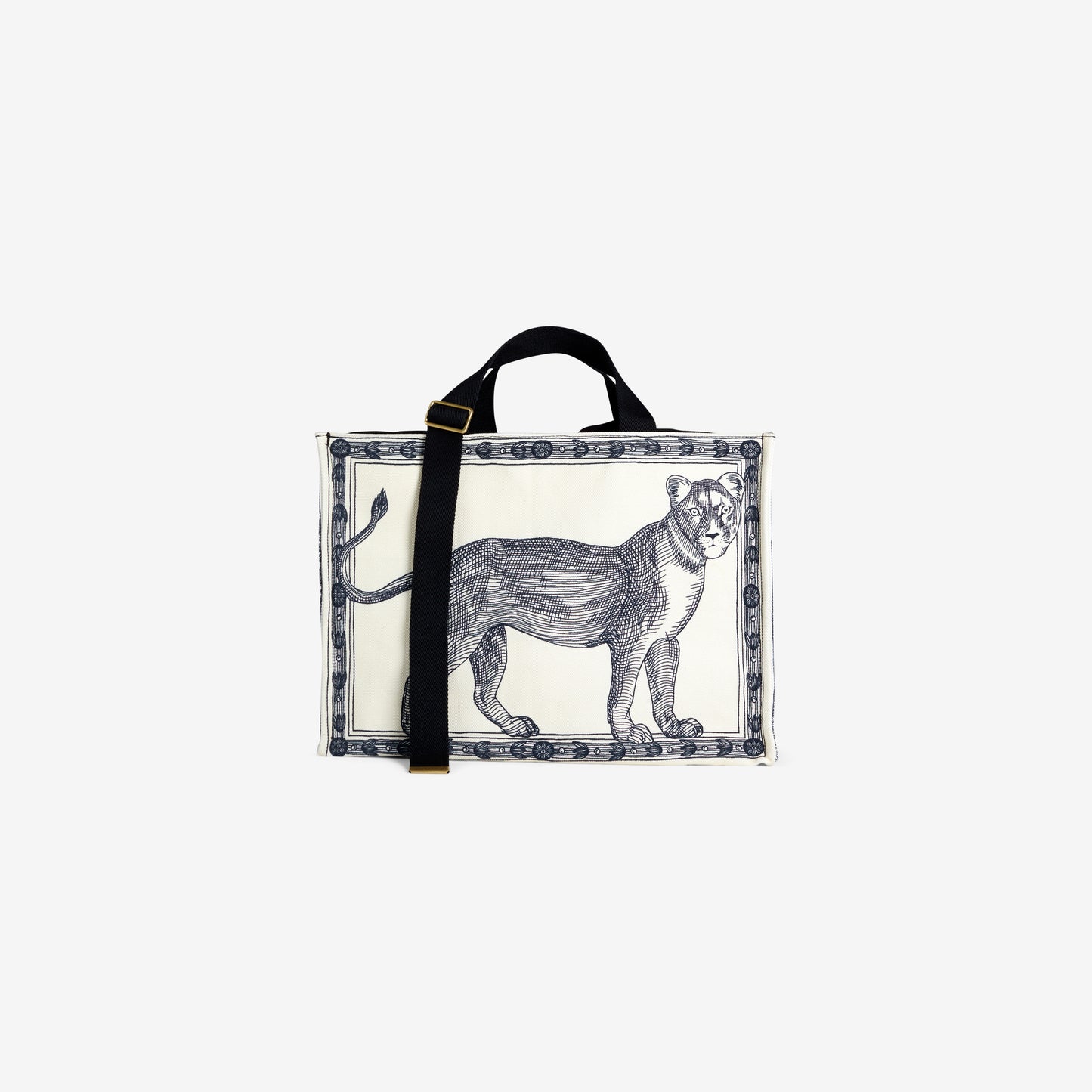 Shopping Tasche - Barocco - Schwarz
