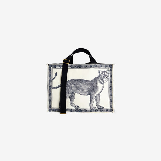Shopping Bag - Barocco - Black
