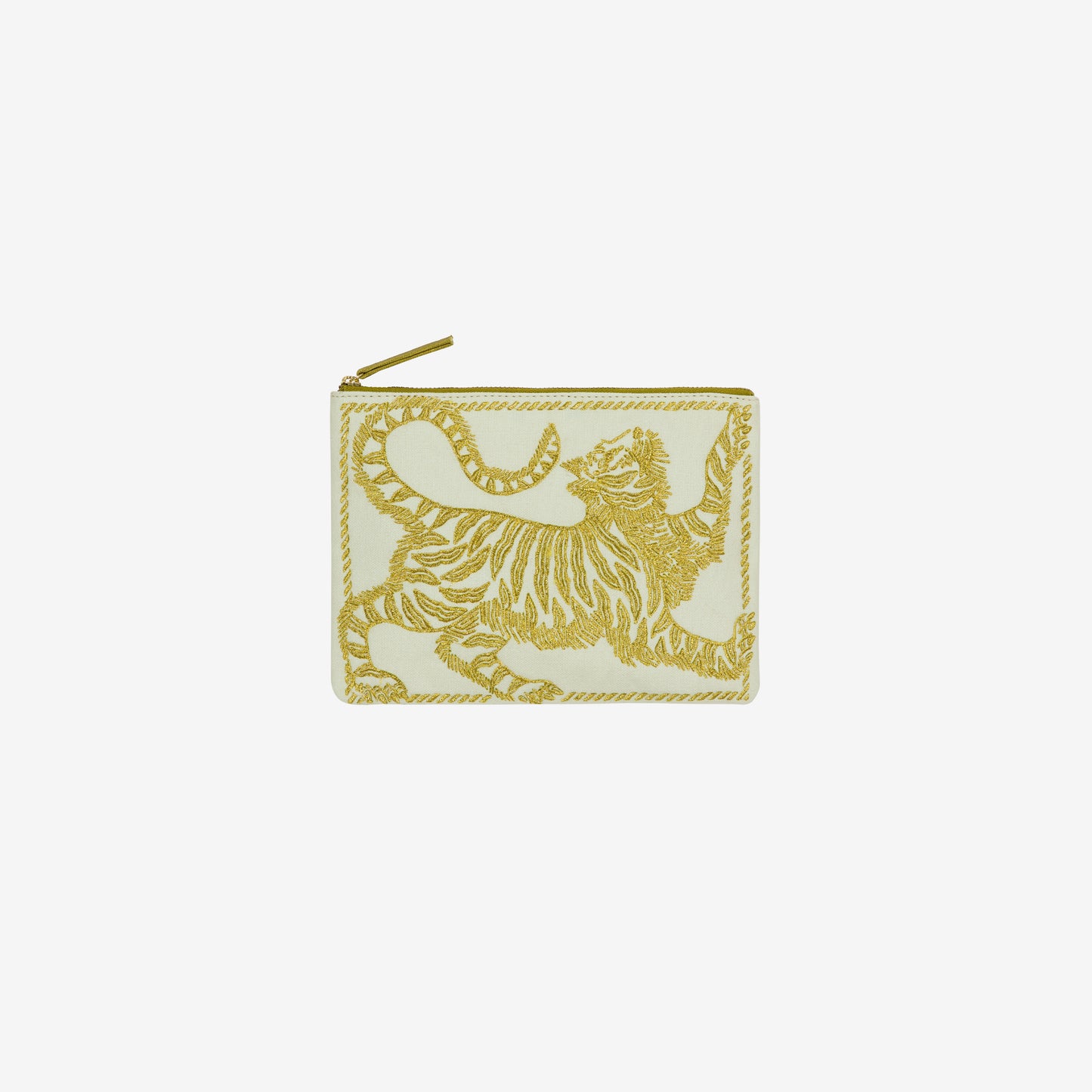 Bestickter Beutel - Tantra - Gold