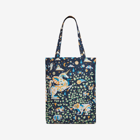 Shopper Tasche - Licorne - Navy